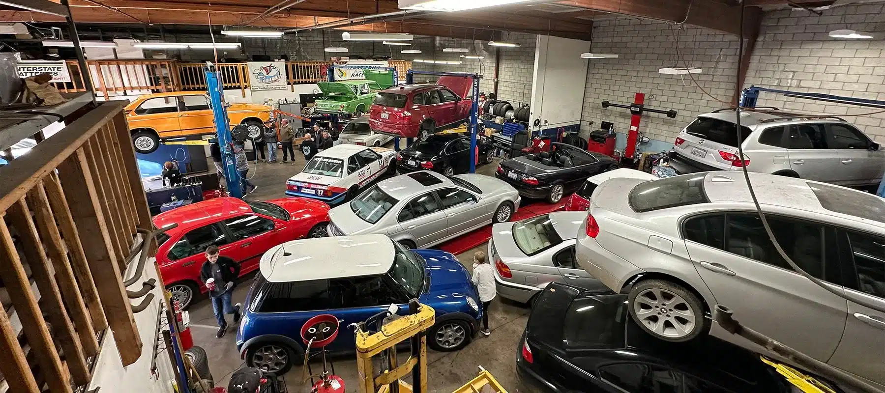 North Bay Bavarian full of BMWs and MINIs